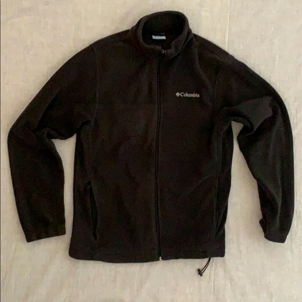 Columbia Zip-Front Fleece Logo Jacket